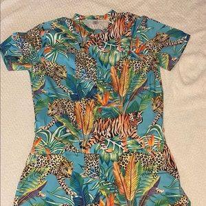Jungle Print Romper